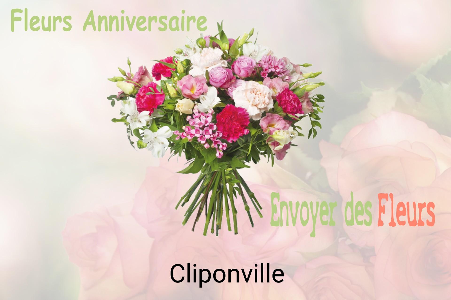 Bouquet de fleurs d’anniversaire livré à Cliponville